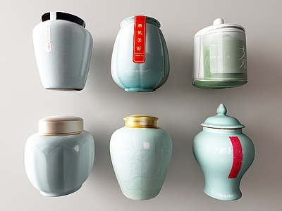 茶具 茶叶罐 紫砂壶 茶盒 茶瓶 青瓷瓷器瓶