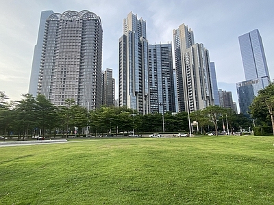 城市休闲公园外景