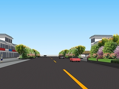 现代道路