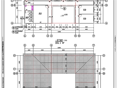 活动板房建筑 施工图