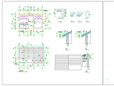 户外厕所建筑 施工图