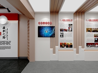 现代党建展厅 人大展厅 文化展厅 文化墙
