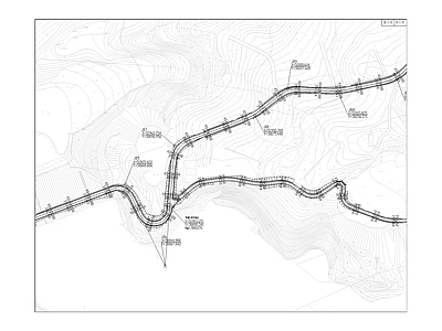大岭湖福居尚古片区公园道路 施工图 交通道路