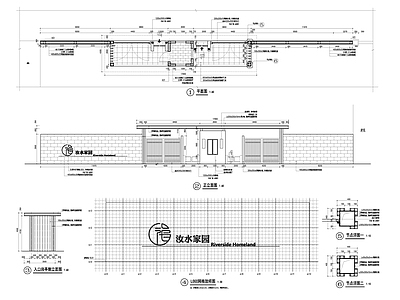 岗亭 施工图