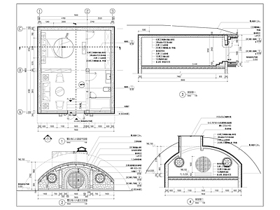 小型霍比特人小屋详图 施工图