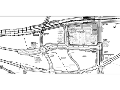 两江大道东侧片区道路工程 施工图 交通道路