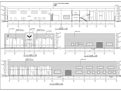 五菱4S店建筑 施工图 展销厅