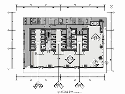 办公大堂及公区室内 施工图