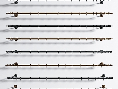 窗帘杆 金属窗帘杆 罗马杆 金属杆