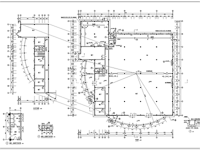 职工食堂建筑 施工图