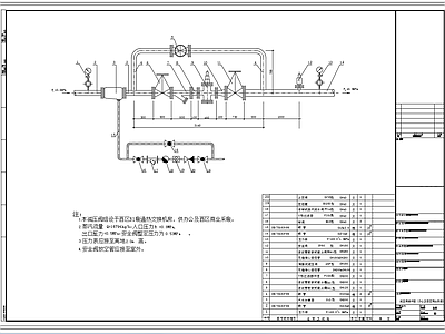 减压阀组安装 施工图