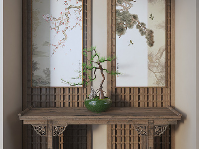 新中式盆景