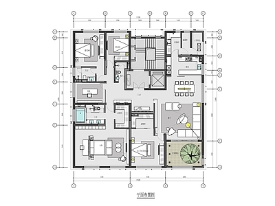 280㎡大平层家装 施工图