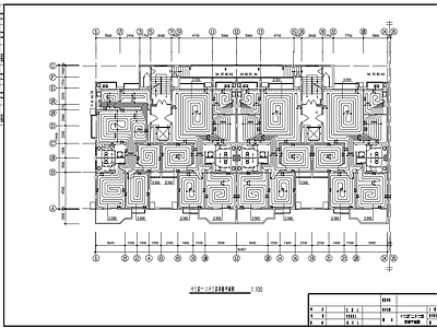 多层采暖系统 施工图 建筑暖通