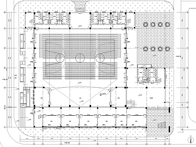 多功能体育馆建筑 施工图