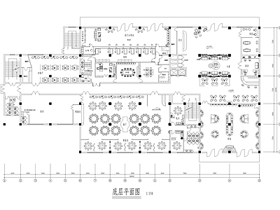 星级宾馆装修 施工图
