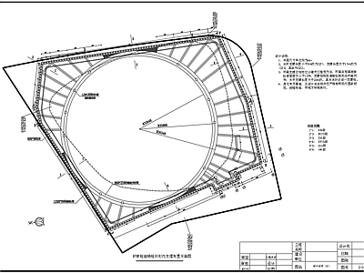 深基坑环形旋喷桩护坡设计 施工图
