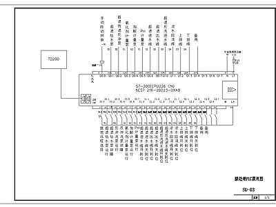 S7 200PLC的膜系统PLC控制原理 施工图