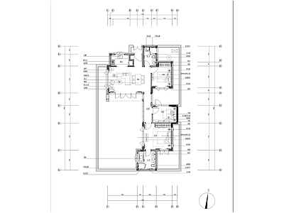 绿城桃李春风中式别墅精装修 施工图