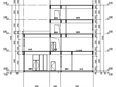 综合办公楼全套 施工图