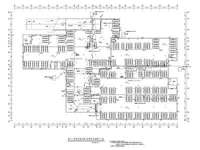 某广场商业综合体消火栓给排水 施工图 建筑给排水 给排水图