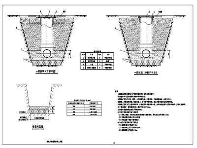 塑料检查井结构给排水节点 施工图 市政给排水 给排水图