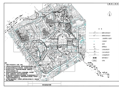 大众社区三级管网雨污分流工程 施工图 市政给排水 给排水图