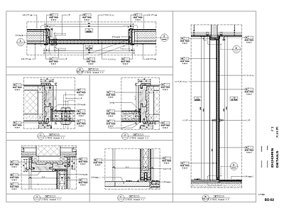 门大样 施工图 通用节点