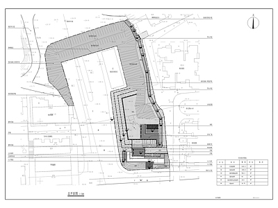牌楼隧道旁侧绿地景观改造工程 施工图