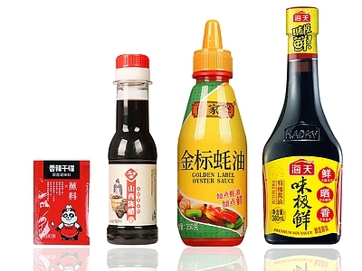 老抽 蚝油 醋 酱油 生抽 老抽香油 酱油 调味料 调味品组合