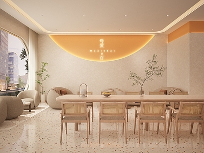 现代美容SPA店 产后 包间 按摩 休息区