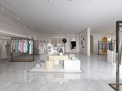 现代女装服装店