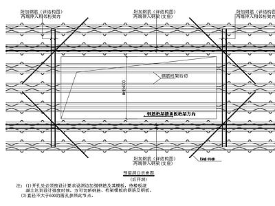 钢筋桁架楼承板节点 施工图