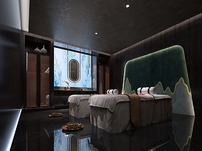 现代美容SPA店 包间