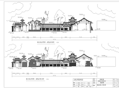 城隍庙大殿建筑修缮 施工图 古建