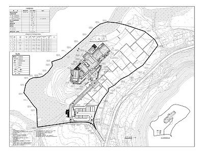 中梁都市村庄六和馆商业街建筑 施工图