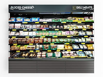 现代超市货架 食品展示架