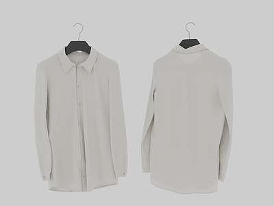 服饰鞋帽 白色衬衫