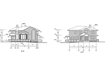 乡村自建房建筑 施工图