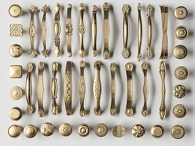 简欧金属拉手