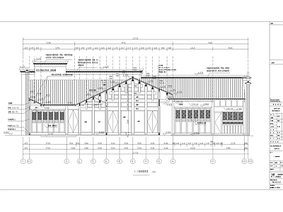 江西传统砖木民居建筑 施工图 自建房