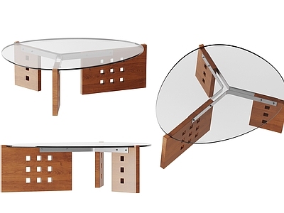 现代茶几 圆形 实木 玻璃茶几 金属茶几 玻璃茶几 圆茶几