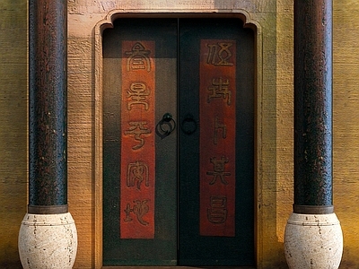 中式入口大门