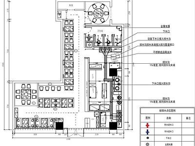 北京米线店 施工图