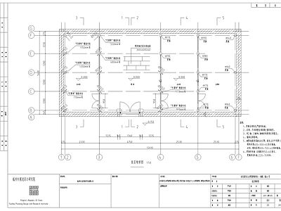 江西传统砖木民居建筑 施工图 自建房