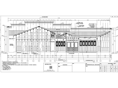 江西传统砖木民居建筑 施工图 自建房