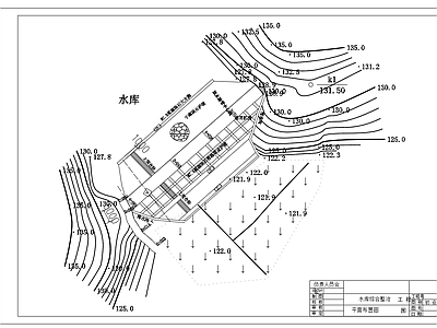 小型水库山塘除险加固  施工图