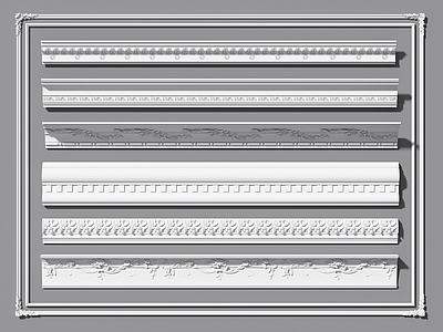 简欧石膏线 雕花线条 角线 装饰线条