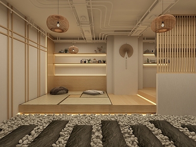 日式美容SPA店 包间