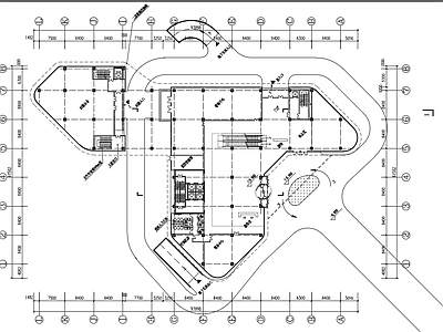 高层办公楼建筑 施工图